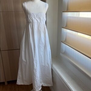 Zara White Maxi Dress